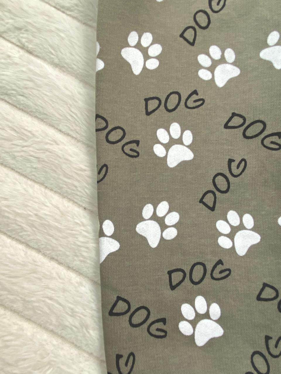 طقم شتوي ميلتون اولادي وبناتي مكون من قطعتين  مبطن من الداخل DOG🩷🤍