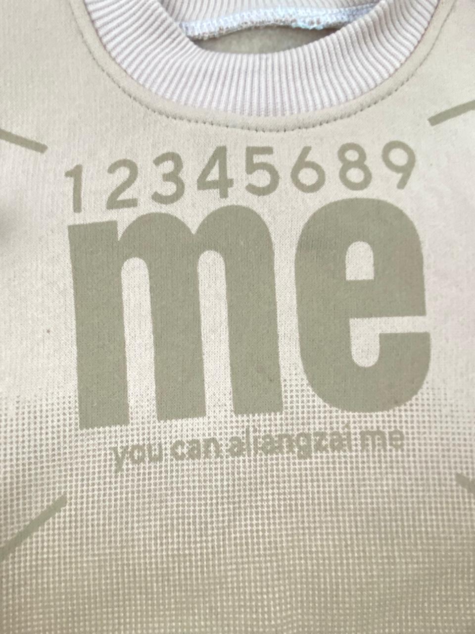 طقم اولادي شتوي خامه ميلتون مبطنه من الداخل مكون من قطعتين ME 🤍🤍