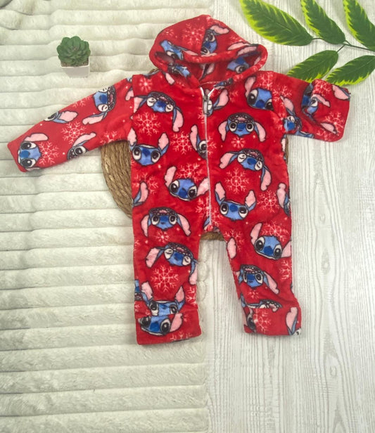 سالوبيت فرو اولادي وبناتي مبطن من الداخل رسمة ستتش ❤️😍