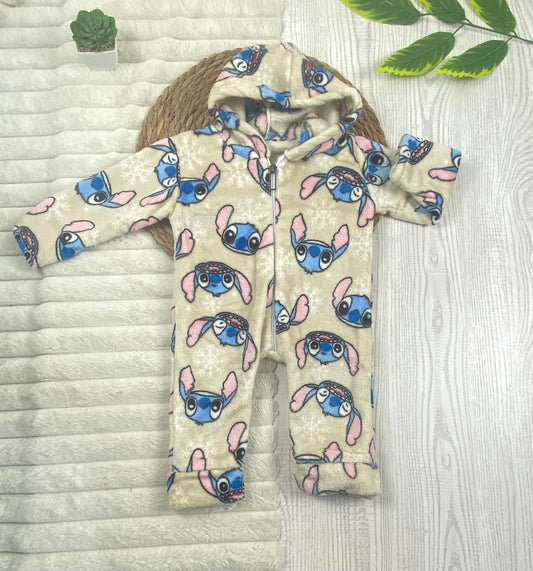 سالوبيت فرو اولادي وبناتي مبطن من الداخل رسمة ستتش ❤️😍