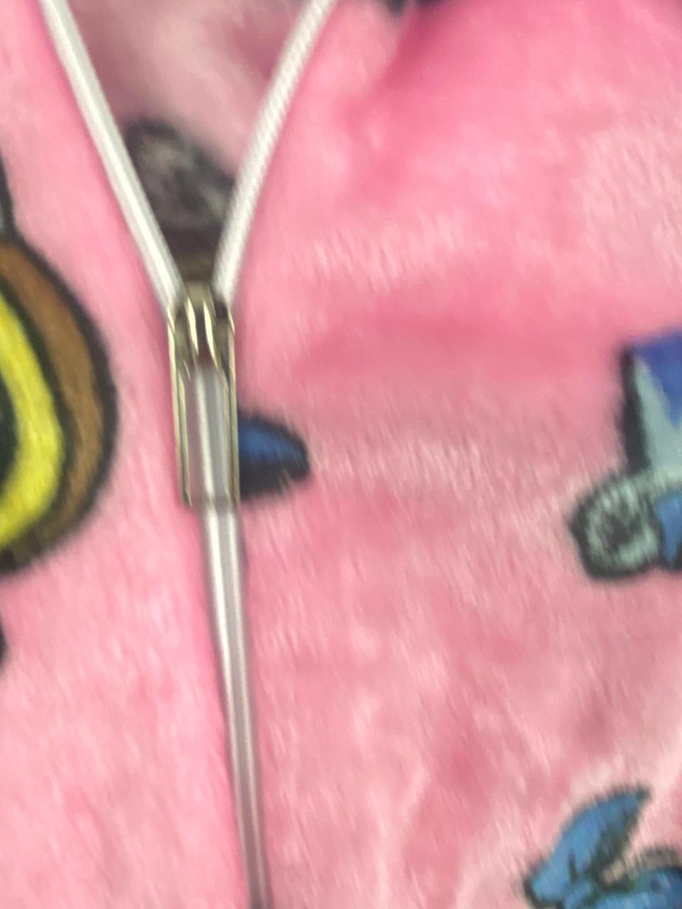 سالوبيت فرو اولادي وبناتي مبطن من الداخل رسمة لبوبو❤️😍