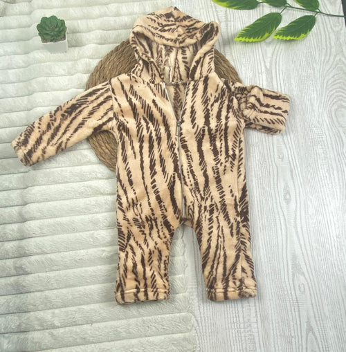 سالوبيت فرو اولادي وبناتي مبطن من الداخل رسمة فرو النمر ❤️😍