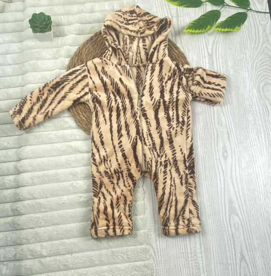 سالوبيت فرو اولادي وبناتي مبطن من الداخل رسمة فرو النمر ❤️😍