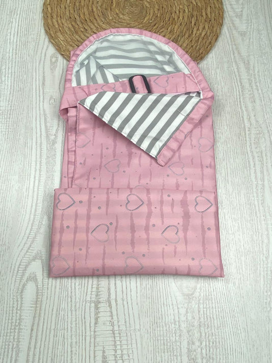 ساتر رضاعة ستان حريري – تصميم واسع وعملي للأمهات 😍🩷