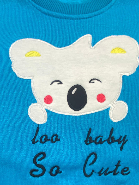 طقم اولادي وبناتي شتوي خامه ميلتون مكون من قطعتين رسمة كسلان 😍😍