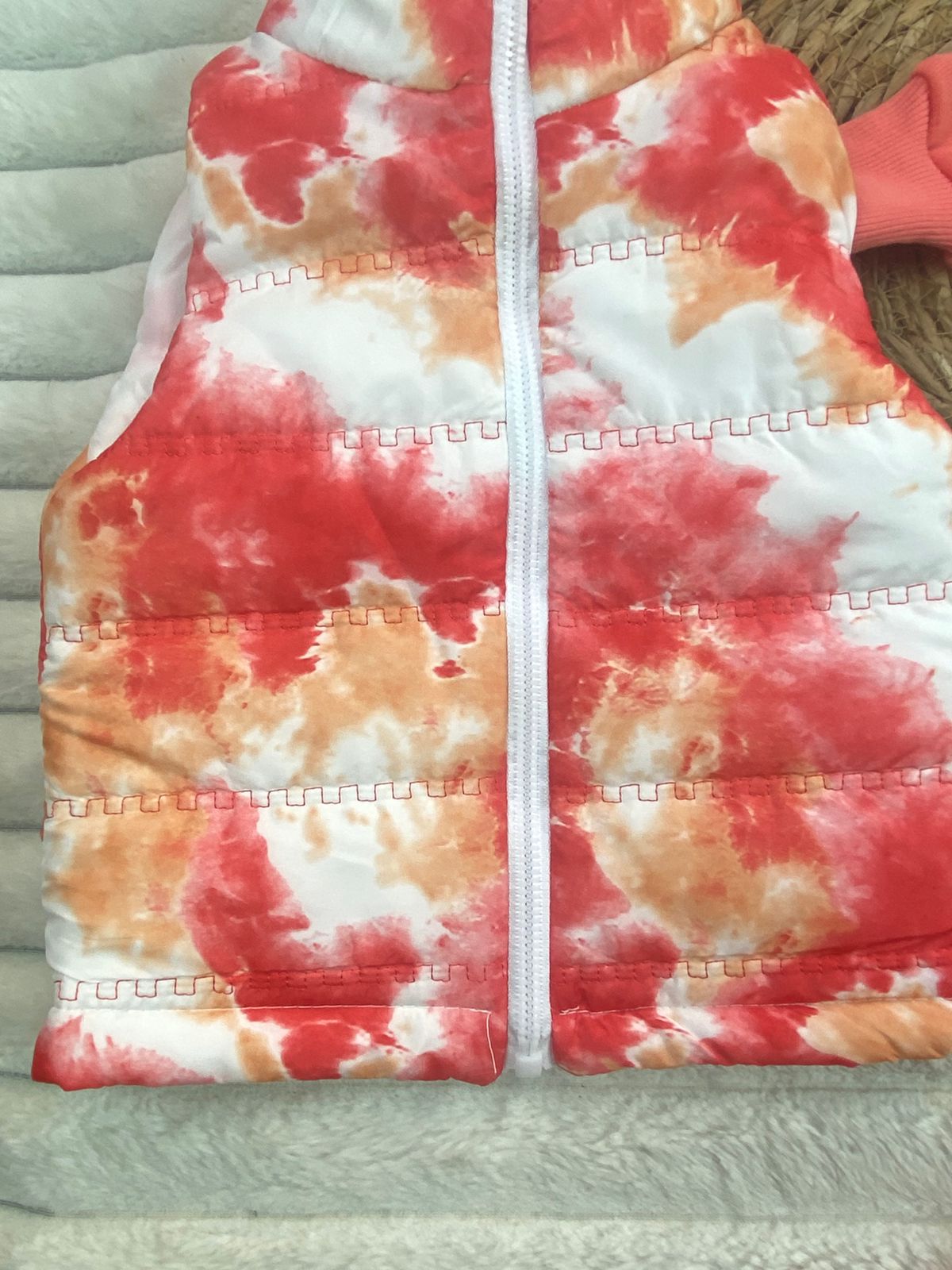 طقم خروجي بناتي مكون من 3 قطع بجاكيت كت وتر برووف مشجر🩷😍