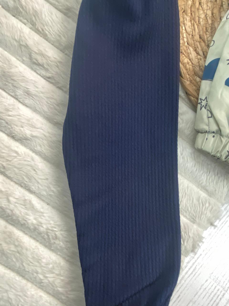 طقم خروجي اولادي وبناتي مكون من 3 قطع بجاكيت وتربووف مبطن من الداخل رسمة سحاب 💞❤️