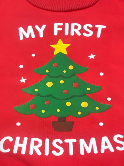 سالوبيت شتوي اولادي وبناتي خامه ميلتون مبطنه من الداخل رسمة شجرة الكريسماس 🎄🎄