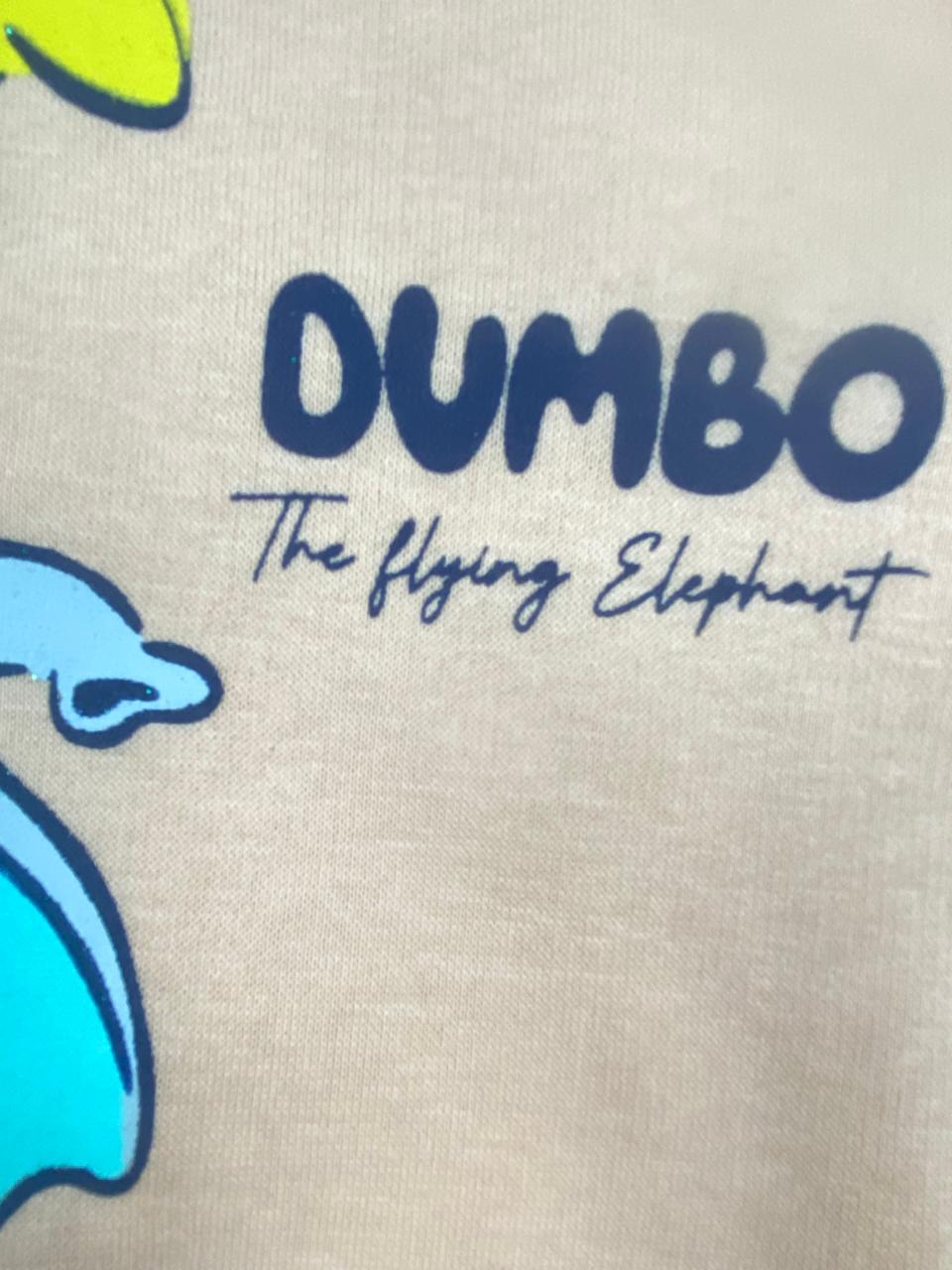 طقم شتوي ميلتون بناتي مكون من قطعتين  مبطن من الداخل رسمة الفيل 🩷🤍