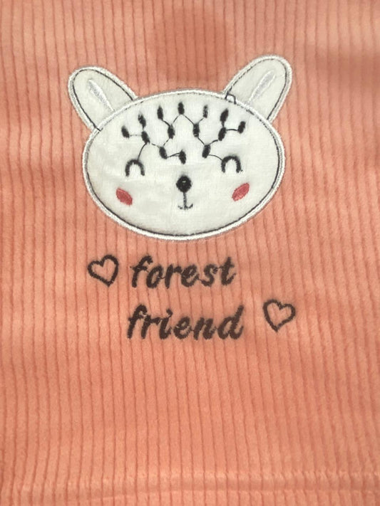 بيجامه قطيفه مسحب اولادي وبناتي مكونه من قطعتين مبطن من الداخل  forest friend 🤍🩷