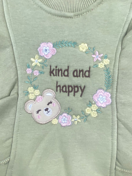 طقم شتوي ميلتون اولادي وبناتي مكون من قطعتين مبطن من الداخل kind and happy🩷🤍