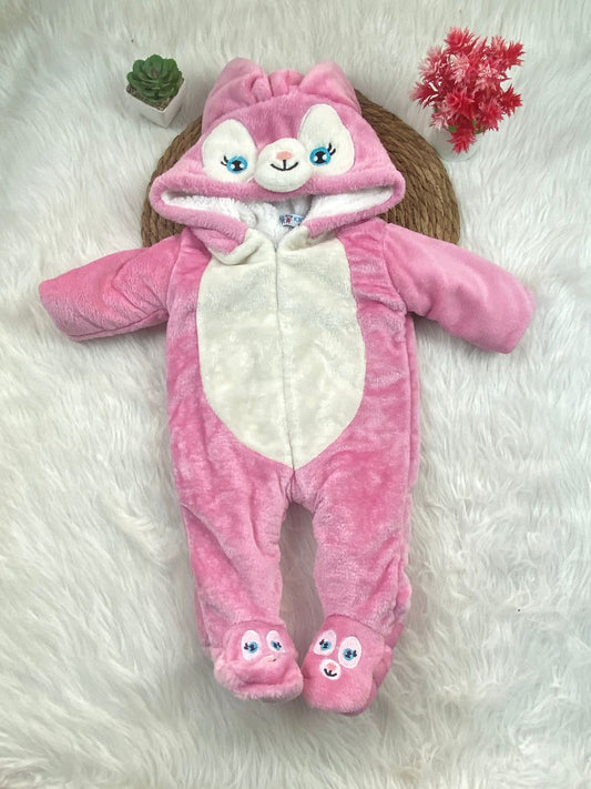 سالوبيت فرو بناتي مبطن فرو من الداخل رسمة ارنب 😍😍❤️