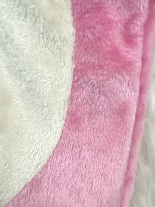 سالوبيت فرو بناتي مبطن فرو من الداخل رسمة ارنب 😍😍❤️