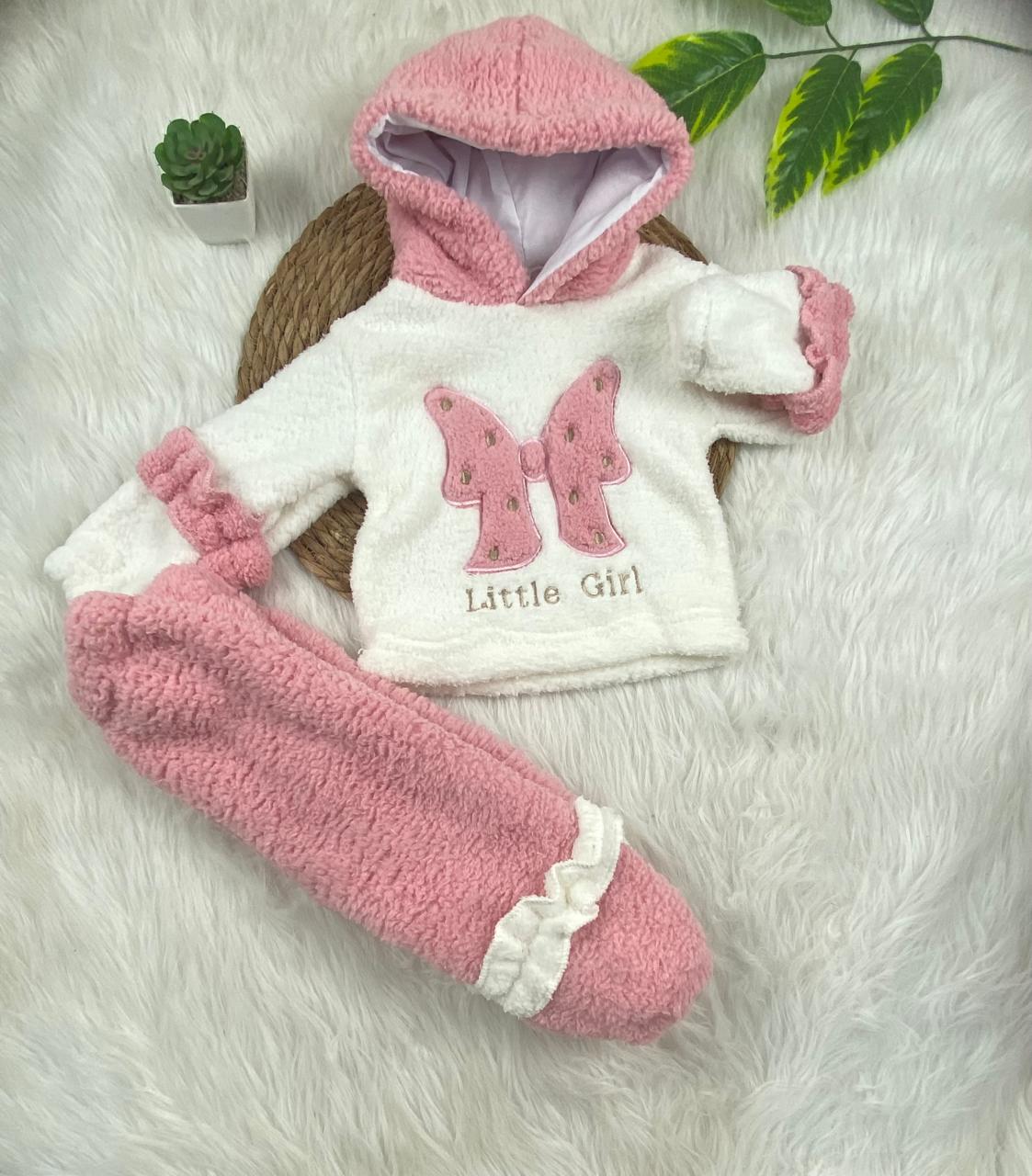 بيجامه فرو اولادي وبناتي مبطنه من الداخل خامه مريحه little girl 😍😍