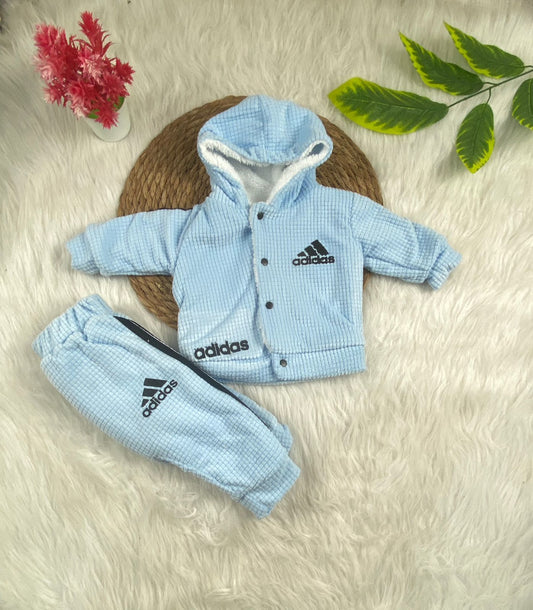 بيجامه قطيفه مبطنه فرو من الداخل اولادي وبناتي adidas ❤️❤️