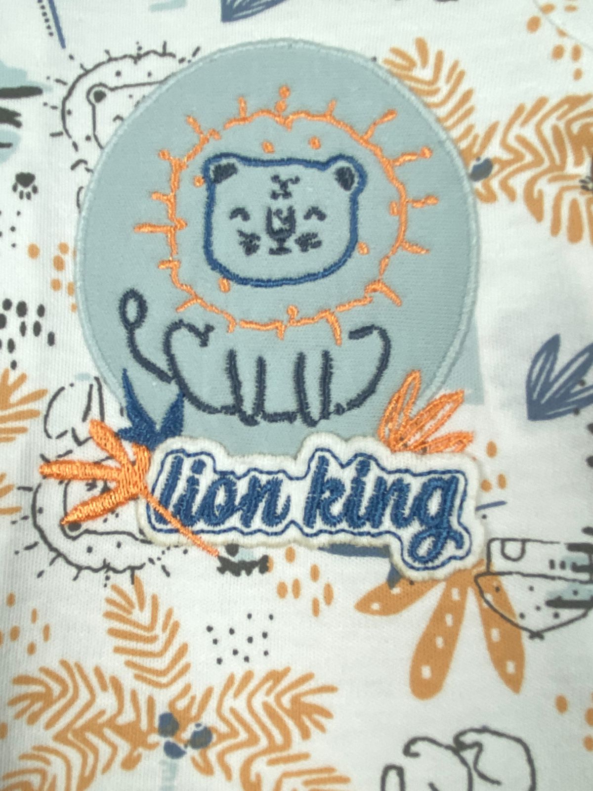 سالوبيت خريفي قطن 100 % اولادي وبناتي ماركة فل مون lion king 😍❤️