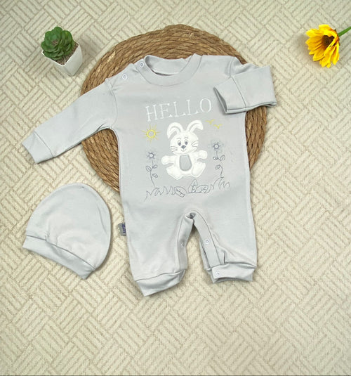 سالوبيت اولادي وبناتي , قطن 100% خريفي مكون من قطعتين hello ❤️