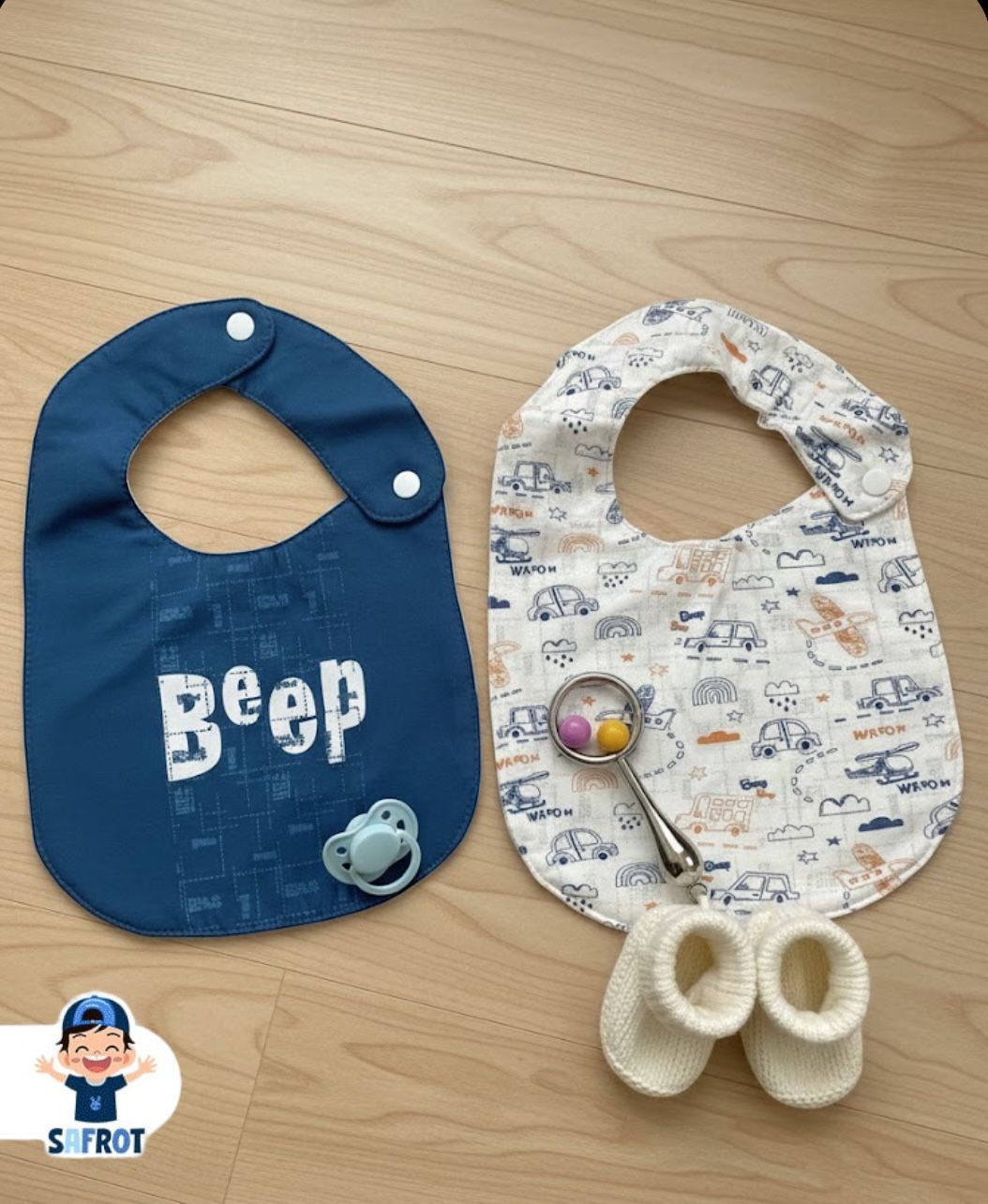 طقم 2 بافته حديثي الولادة ماركة جونيور اولادي وبناتي 😍❤️