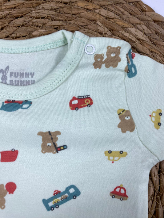 فانله بكم الوان مشجر اولادي وبناتي قطن 100% ماركة فاني باني 💞❤️