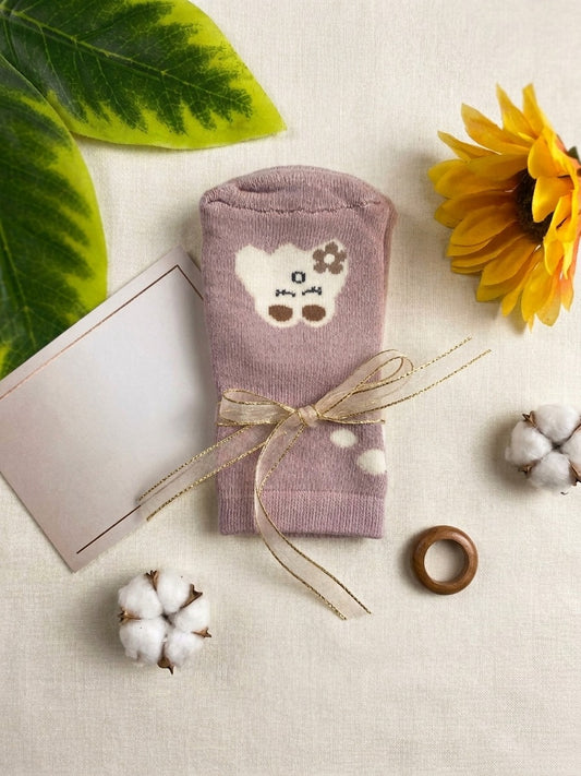 🧦 شراب جاكار أطفال قطن 100%❤️
