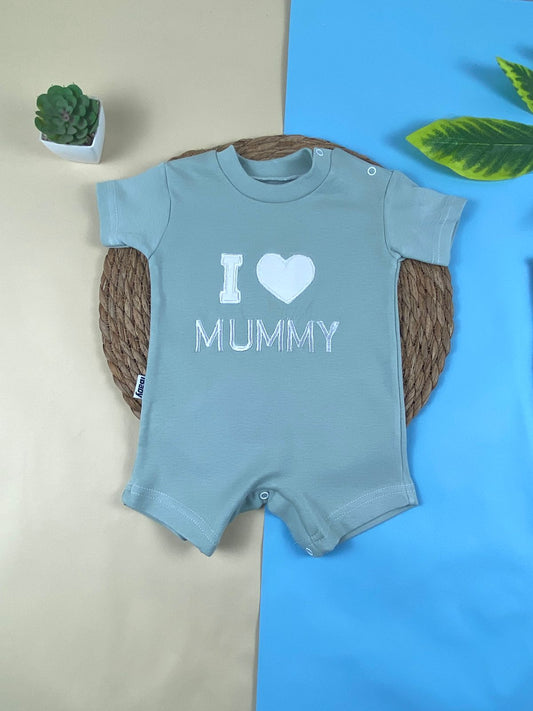 سالوبيت اولادي وبناتي صيفي قطن 100% i love mummy😍