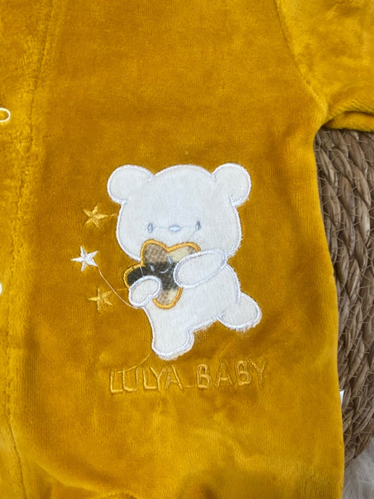 سالوبيت اولادي شتوي خامه قطيفه بكباسين lulya baby😍❤️