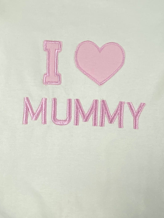 سالوبيت اولادي وبناتي صيفي قطن 100% i love mummy😍