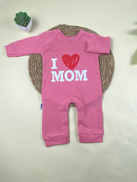 سالوبيت اولادي وبناتي , قطن 100% خريفي i love mom   😍🤍
